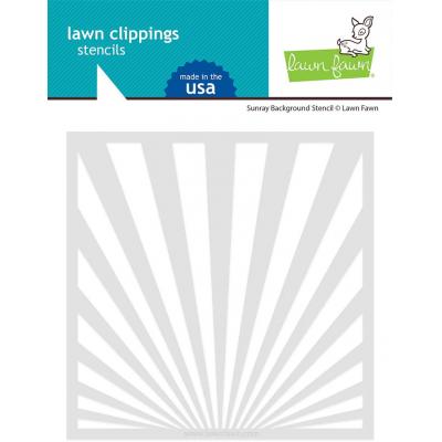 Lawn Fawn Stencil - Sunray